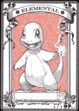 Elemental Token (Red 1/1) (V.4)