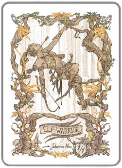Elf Warrior Token (Green 1/1)