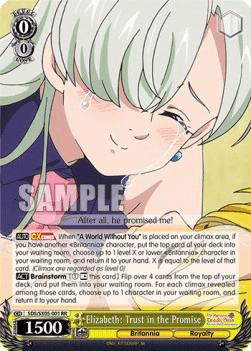 Elizabeth: Trust in the Promise (V.1 - Double Rare)