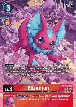 Elizamon (BT21-008) (V.2)