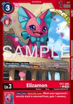 Elizamon (EX11-008) (V.2)