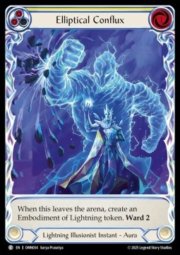 Elliptical Conflux (Extended Art Cold Foil)