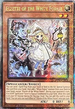 Elzette of the White Forest (V.2 - Quarter Century Secret Rare)