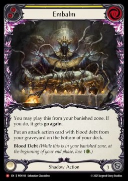 Embalm (Rainbow Foil)