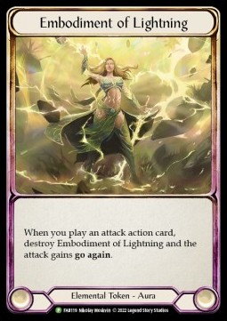 Embodiment of Lightning (Cold Foil)