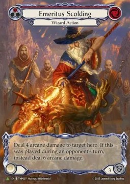 Emeritus Scolding (Red) (Marvel)