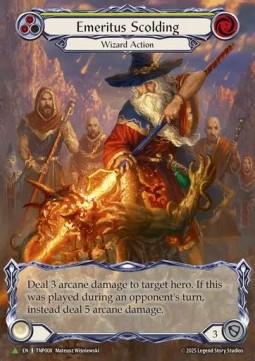 Emeritus Scolding (Yellow) (Marvel)