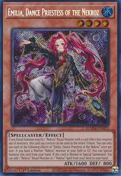 Emilia, Dance Priestess of the Nekroz (V.1 - Secret Rare)