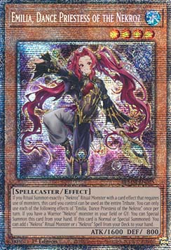 Emilia, Dance Priestess of the Nekroz (V.2 - Starlight Rare)