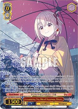 Encountering Tiny Bits of Happiness, Chisato (V.2 - Feature Rare)