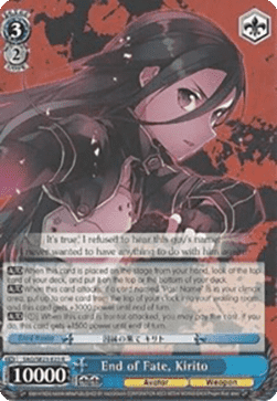 End of Fate, Kirito (V.1 - Rare)