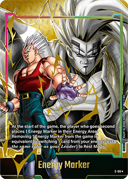 Energy Marker (Baby Vegeta- E68) [Fusion World] (V.2 - Token )