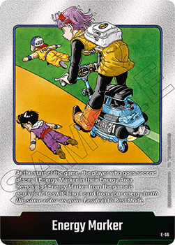 Energy Marker (Bluma, Gohan & Krillin - E56) [Fusion World] (V.1 - Token )