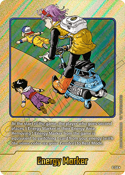 Energy Marker (Bluma, Gohan & Krillin - E56) [Fusion World] (V.2 - Token )