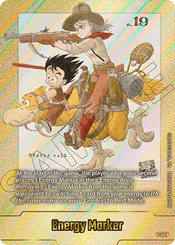 Energy Marker (Bulma & Goku - E43) [Fusion World] (V.2 - Token )