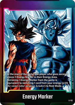 Energy Marker (E-112 Energy Marker Pack 09) (V.1 - Token )