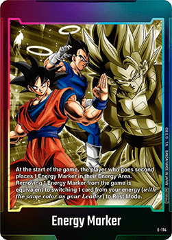 Energy Marker (E-114 Energy Marker Pack 09) (V.1 - Token )