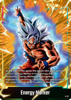 Energy Marker "Gogeta Ultra Instinct E-127" (V.1 - Token )