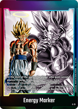 Energy Marker "Gogeta" (V.1 - Token )