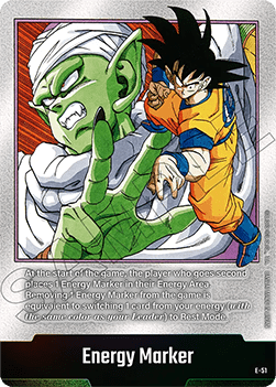 Energy Marker (Goku & Piccolo - E51) [Fusion World] (V.1 - Token )