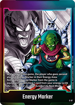 Energy Marker (King Piccolo - E37) [Fusion World] (V.1 - Token )