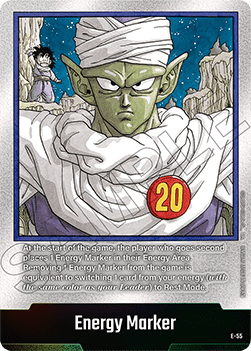 Energy Marker (Piccolo & Gohan - E55) [Fusion World] (V.1 - Token )