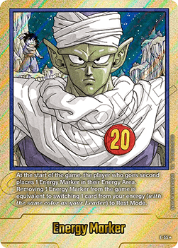 Energy Marker (Piccolo & Gohan - E55) [Fusion World] (V.2 - Token )