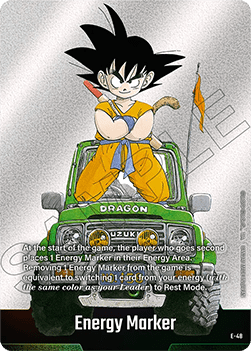 Energy Marker (Son Goku - E48) [Fusion World] (V.1 - Token )