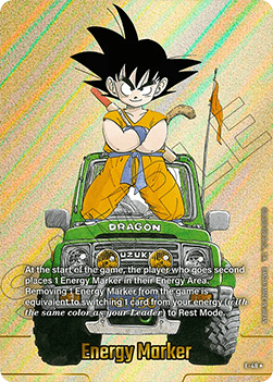 Energy Marker (Son Goku - E48) [Fusion World] (V.2 - Token )
