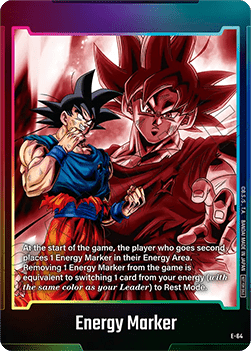 Energy Marker (Son Goku - E64) [Fusion World] (V.1 - Token )