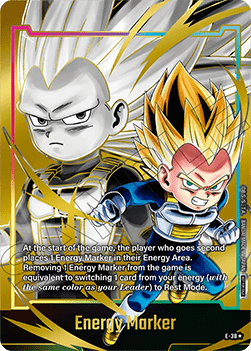Energy Marker (Vegeta (Mini) DA - E38) [Fusion World] (V.2 - Token )