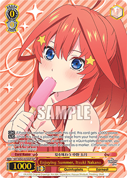 Enjoying Summer, Itsuki Nakano (V.2 - Feature Rare)