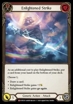 Enlightened Strike (Rainbow Foil)