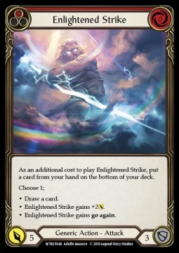Enlightened Strike (Rainbow Foil)