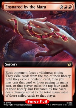 Ensnared by the Mara (V.3)
