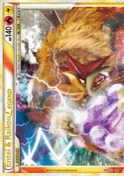Entei & Raikou LEGEND  (UL 90)