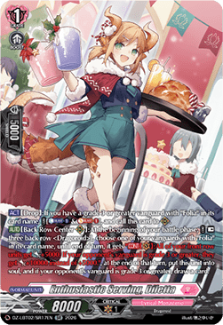 Enthusiastic Serving, Diletta [D-Format] (V.3 - Silver Rare)