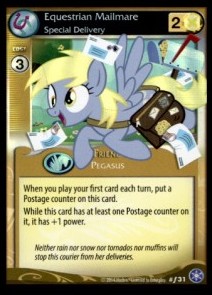 Equestrian Mailmare *Special Delivery* (V.2 - Foil)