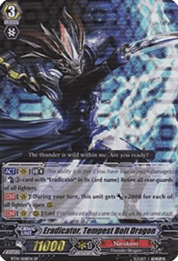 Eradicator, Tempest Bolt Dragon [G Format] (V.1 - Special Parallel)