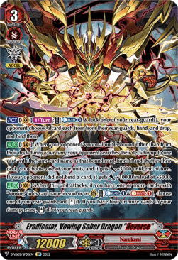 Eradicator, Vowing Saber Dragon "Яeverse" [V Format] (V.2 - Special Parallel)