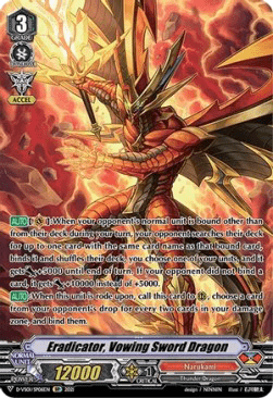 Eradicator, Vowing Sword Dragon [V Format] (V.2 - Special Parallel)