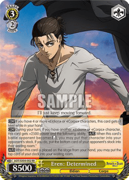Eren: Determined (V.1 - Double Rare)