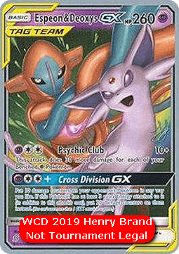 Espeon & Deoxys GX  (WCD19 UNM 72)