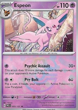 Espeon  (xPRE 033)
