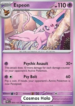 Espeon  (xPRE 033)
