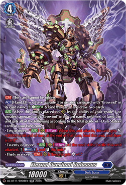 Eternal Overload Colossus [D-Format] (V.3 - Silver Rare)