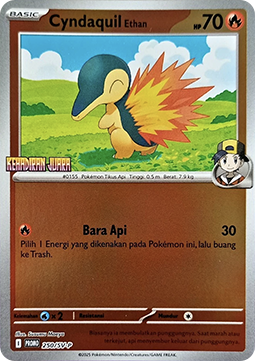 Ethan's Cyndaquil  (SV-P/ID 250)