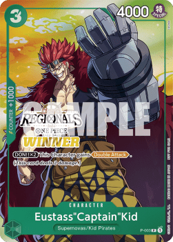 Eustass"Captain"Kid (P-003) (V.4)