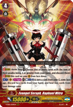 Evangel Seraph, Raphael Mitra [V Format] (V.1 - Triple Rare)