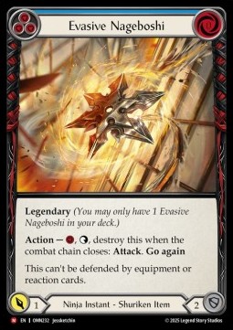 Evasive Nageboshi (Cold Foil)